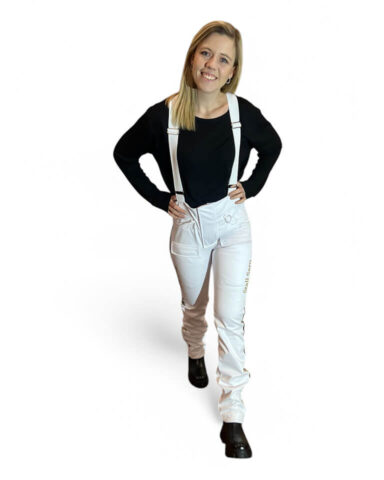 Allweather trotting trousers high model woman