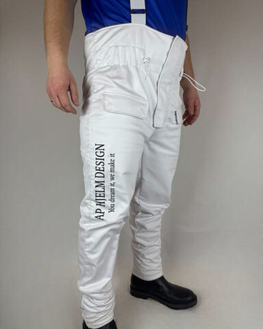 Fleece trotting trousers high model man